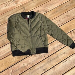 Womens large Lole bomber jacket never worn